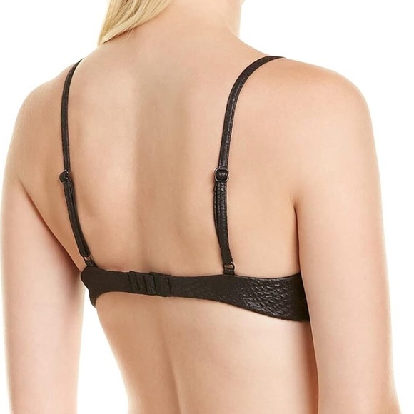 Onia Liana Crocodile Bikini Top - Picture 2 of 7